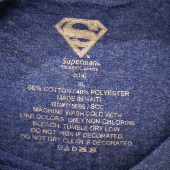Superman T Shirt DC Comics XL - Picture 4 of 4